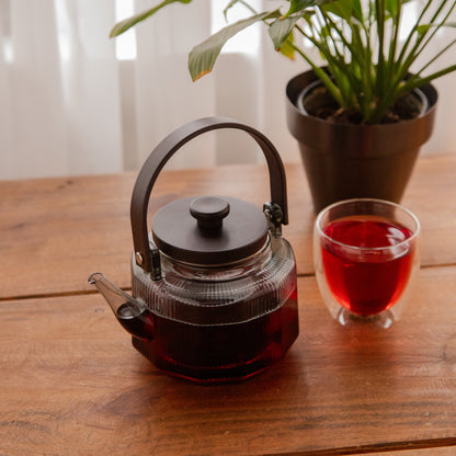 Octavius Prism Brew Borosilicate Glass Kettle – 600 ml