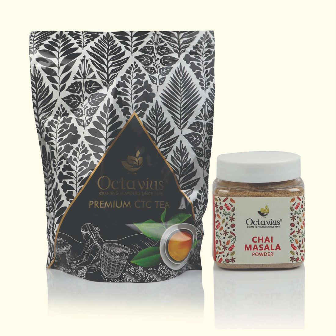 Chai Essentials Kit - Premium CTC Tea & Aromatic Chai Masala