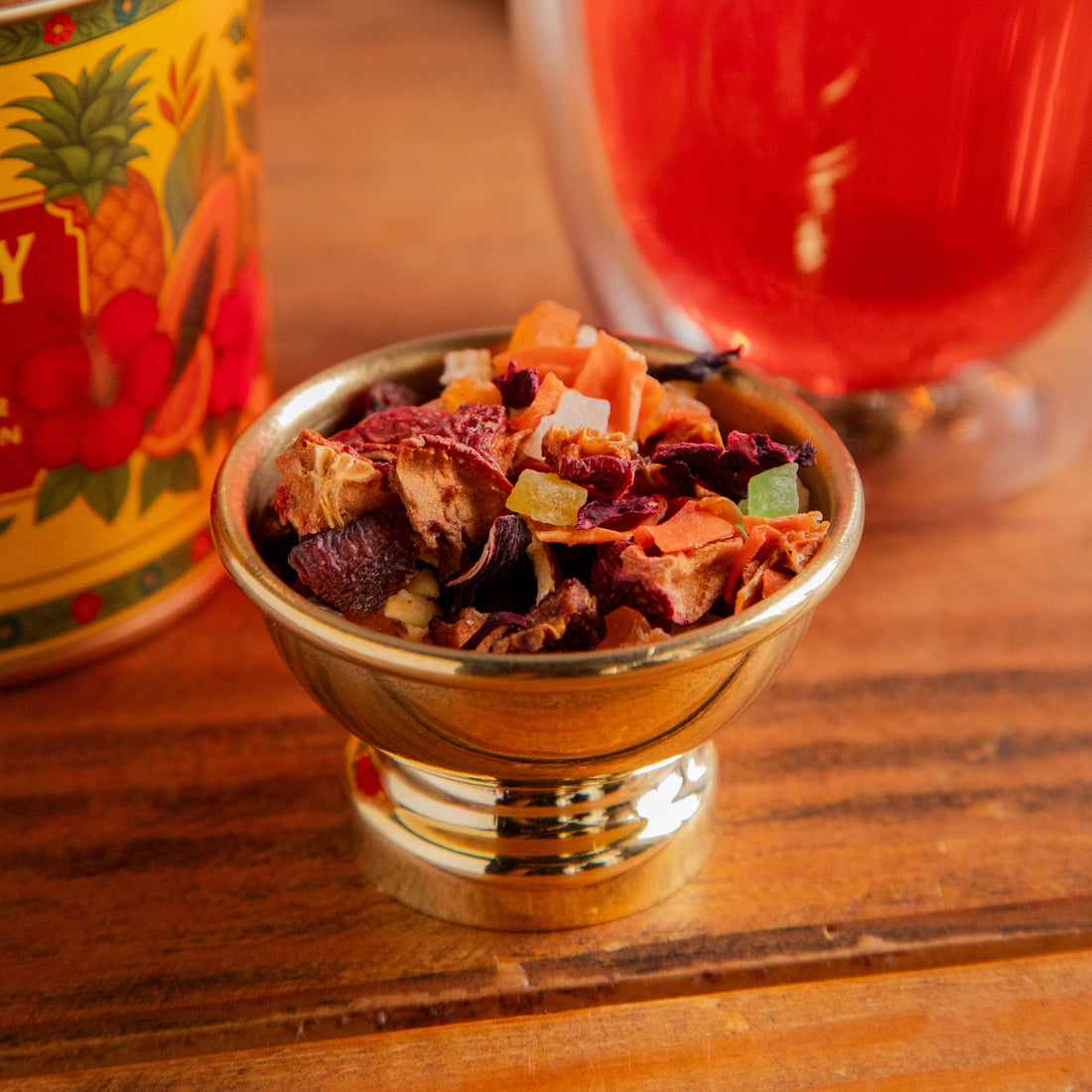 Octavius Cherry Kiss – Fruit & Flower Herbal Infusion (75g)