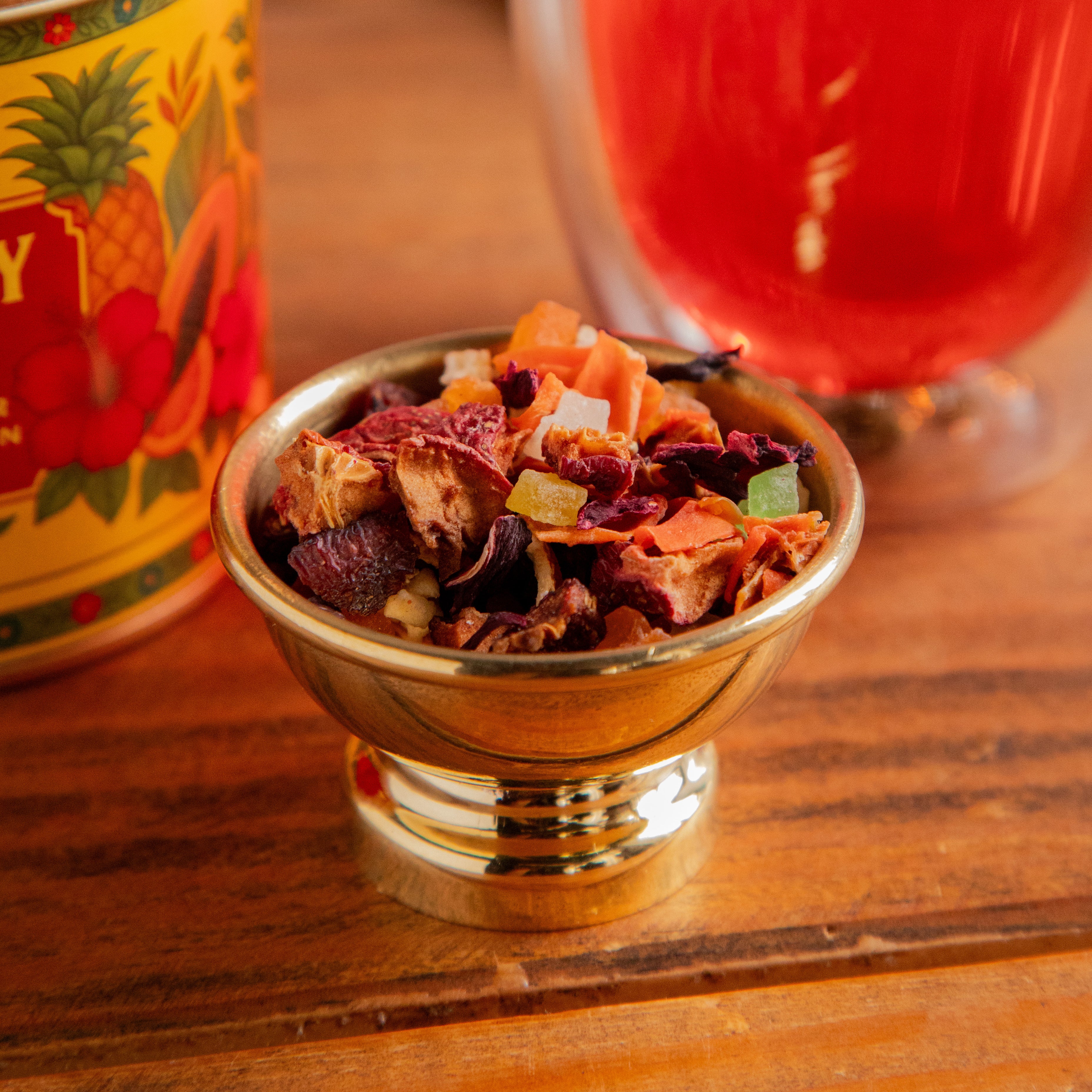 Octavius Cherry Kiss – Fruit &amp; Flower Herbal Infusion (75g)