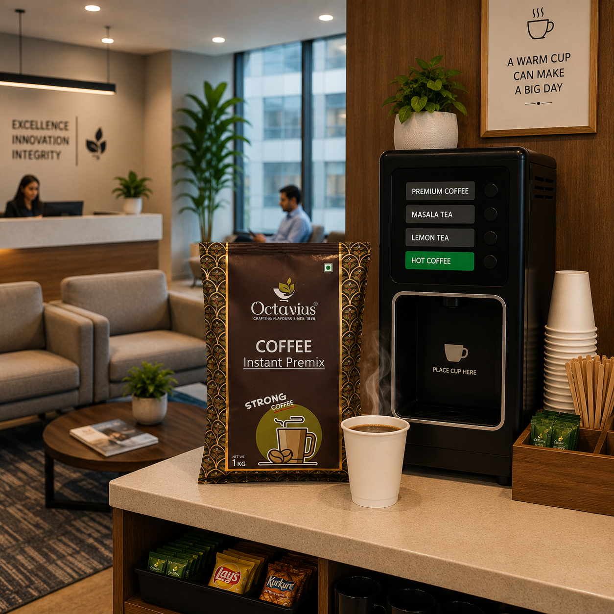 Instant  Coffee Premix -1kg ( For Vending Machine )