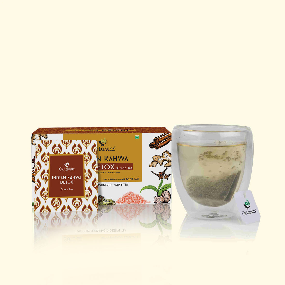 Indian Kahwa  Detox Green Tea 30 Tea bags