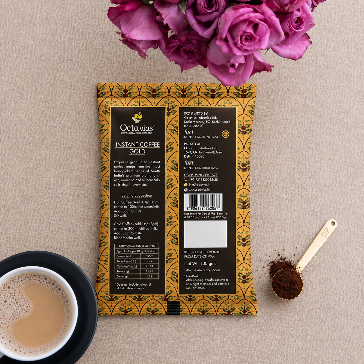 Instant Coffee Powder Gold  - 100g