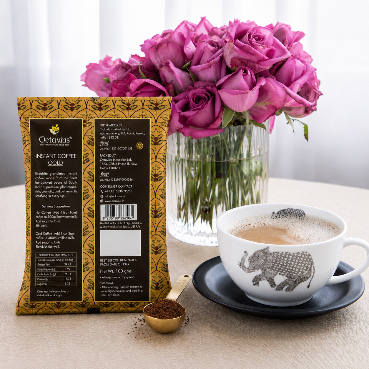 Instant Coffee Powder Gold  - 100g