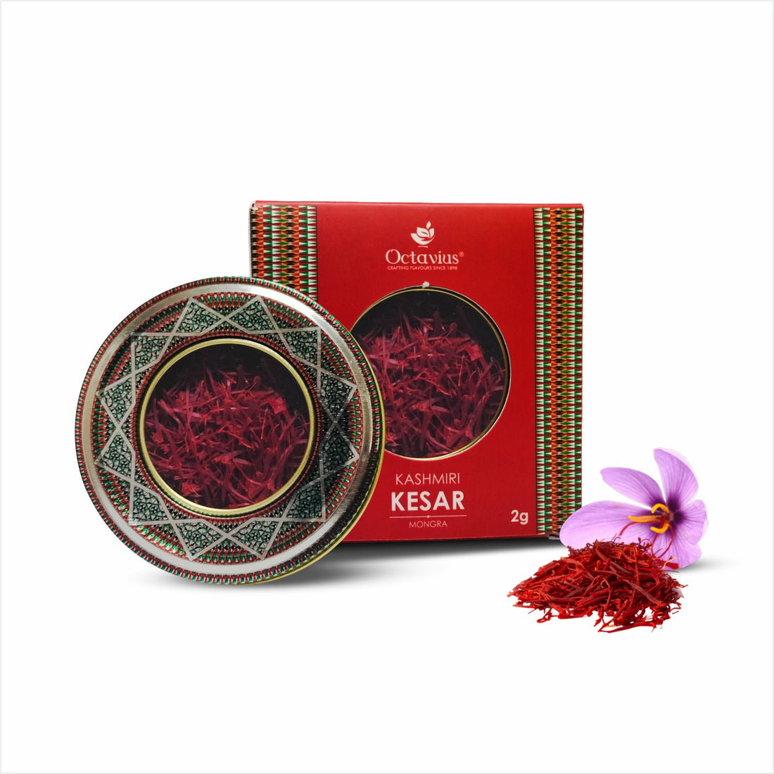 Premium Kashmiri Mongra Saffron – 2g