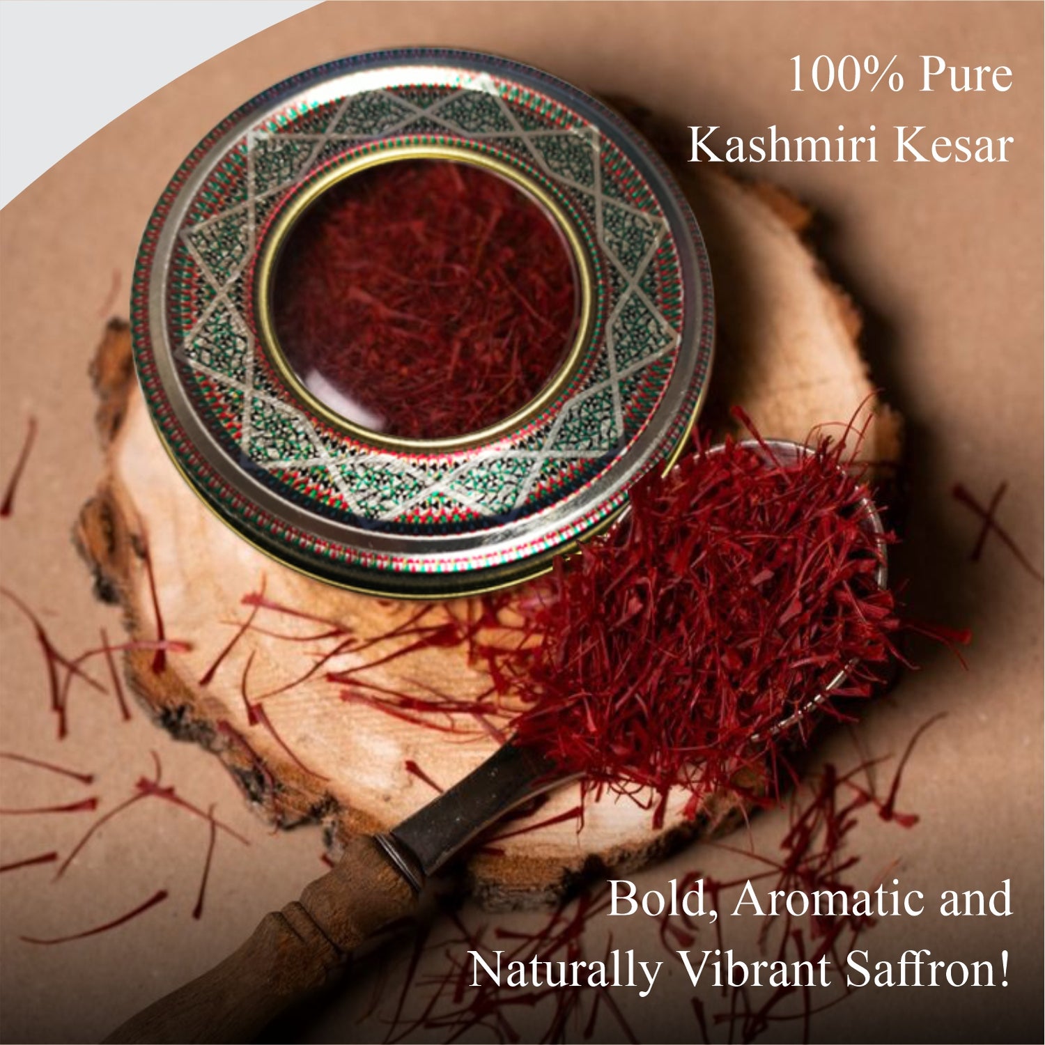 Premium Kashmiri Mongra Saffron – 2g