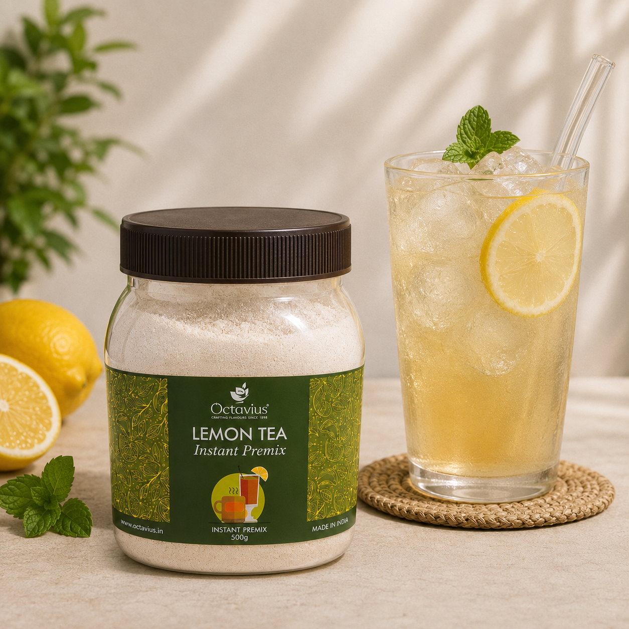 Lemon Iced Tea Premix - 500gm