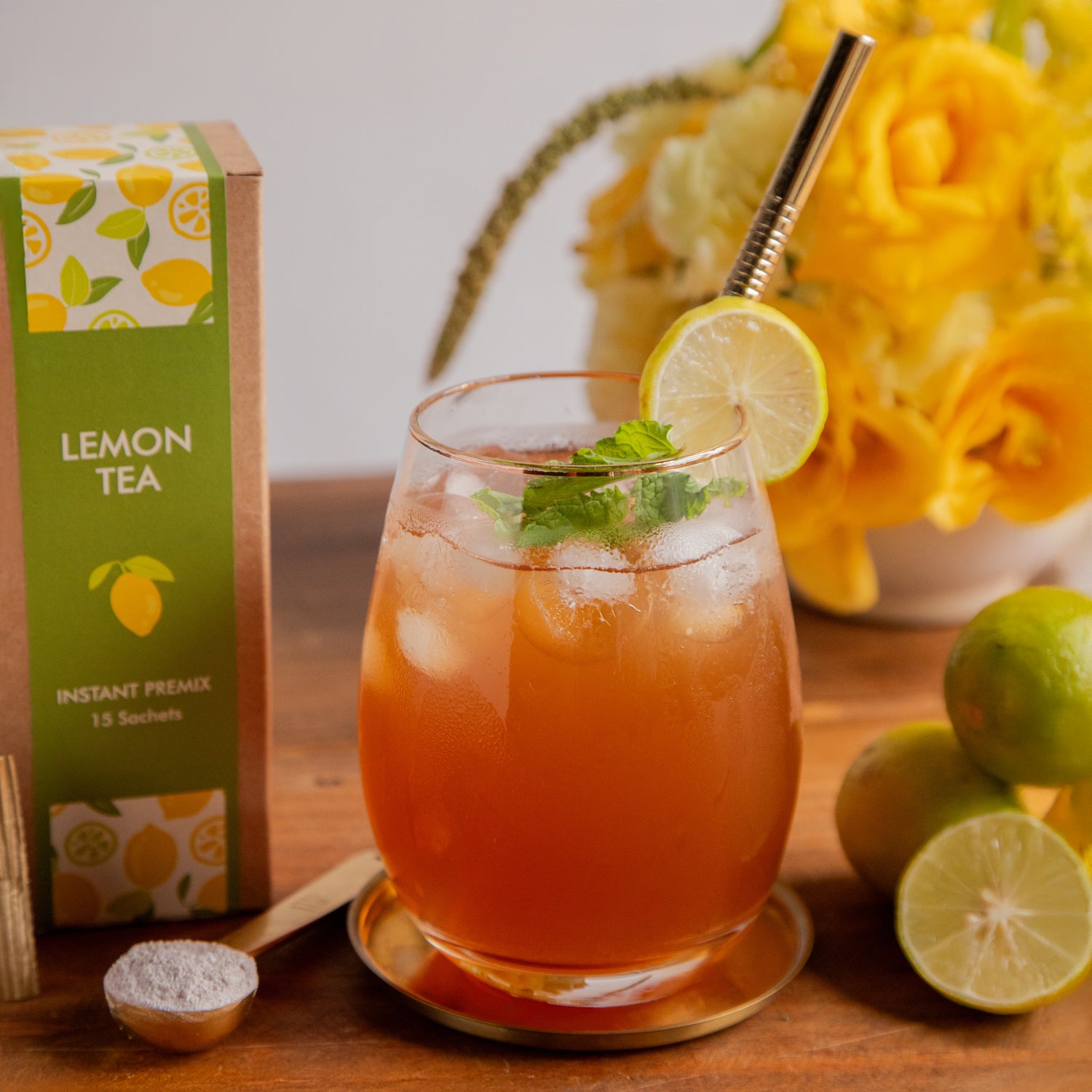 Lemon Iced Tea Premix