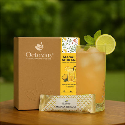 Octavius Masala Shikanji Premix– 15 Single Serve Sachets