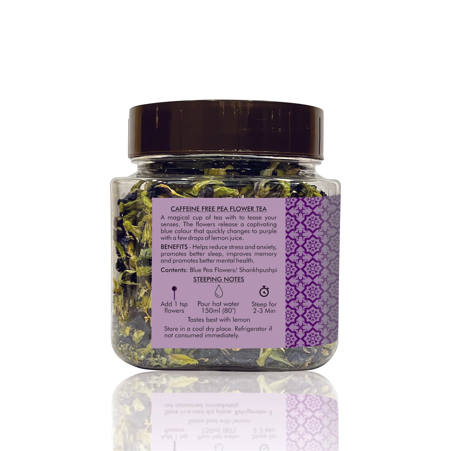 Butterfly  Blue Pea Flower  Tea ( Loose leaf )- 50gms