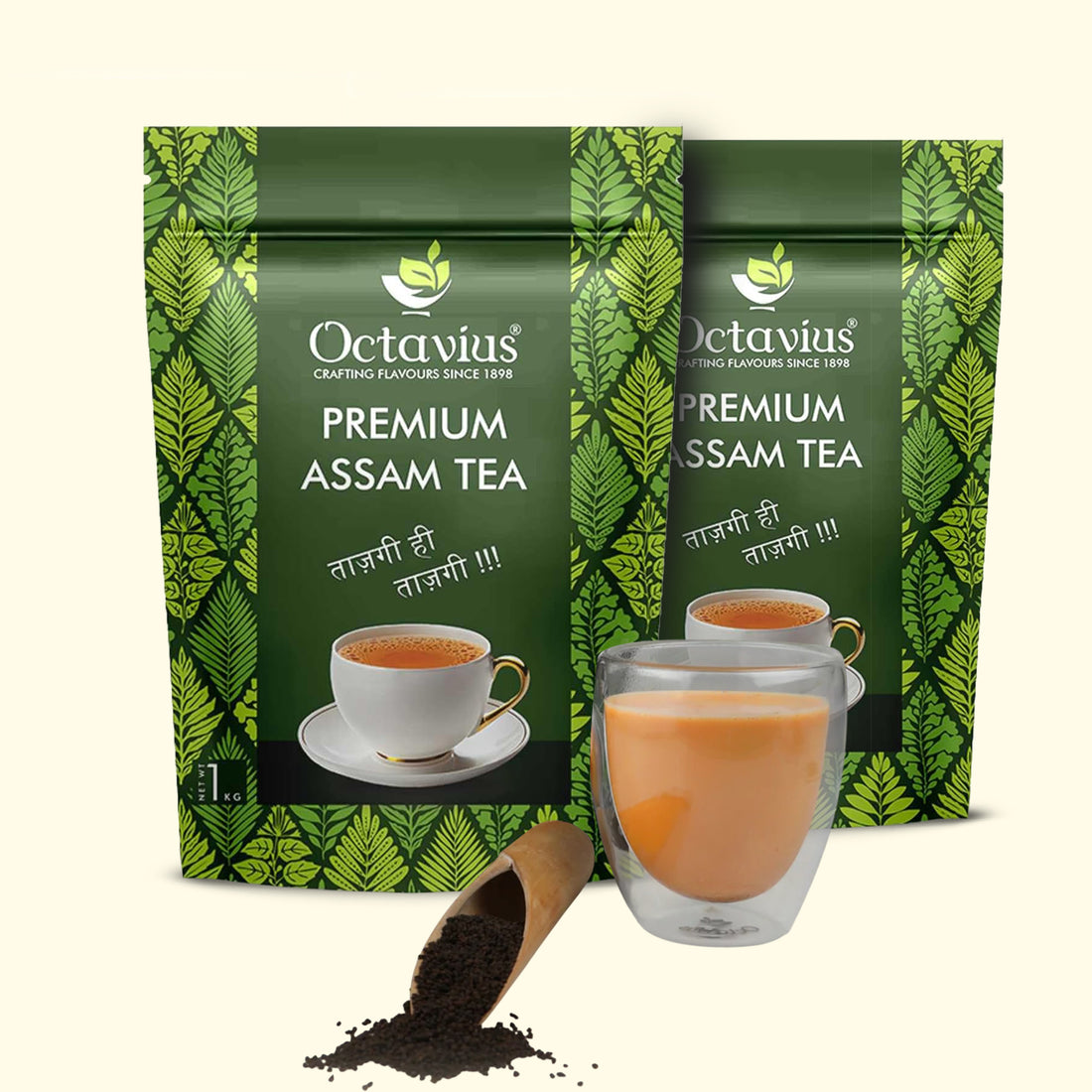 Premium CTC Black Tea - 1Kg ( PACK OF 2 )