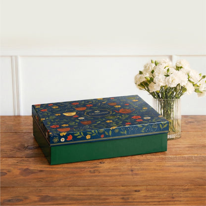 Golden Eterna Leaf Teacups – Set of 6 (200 ml, 3 Colors)