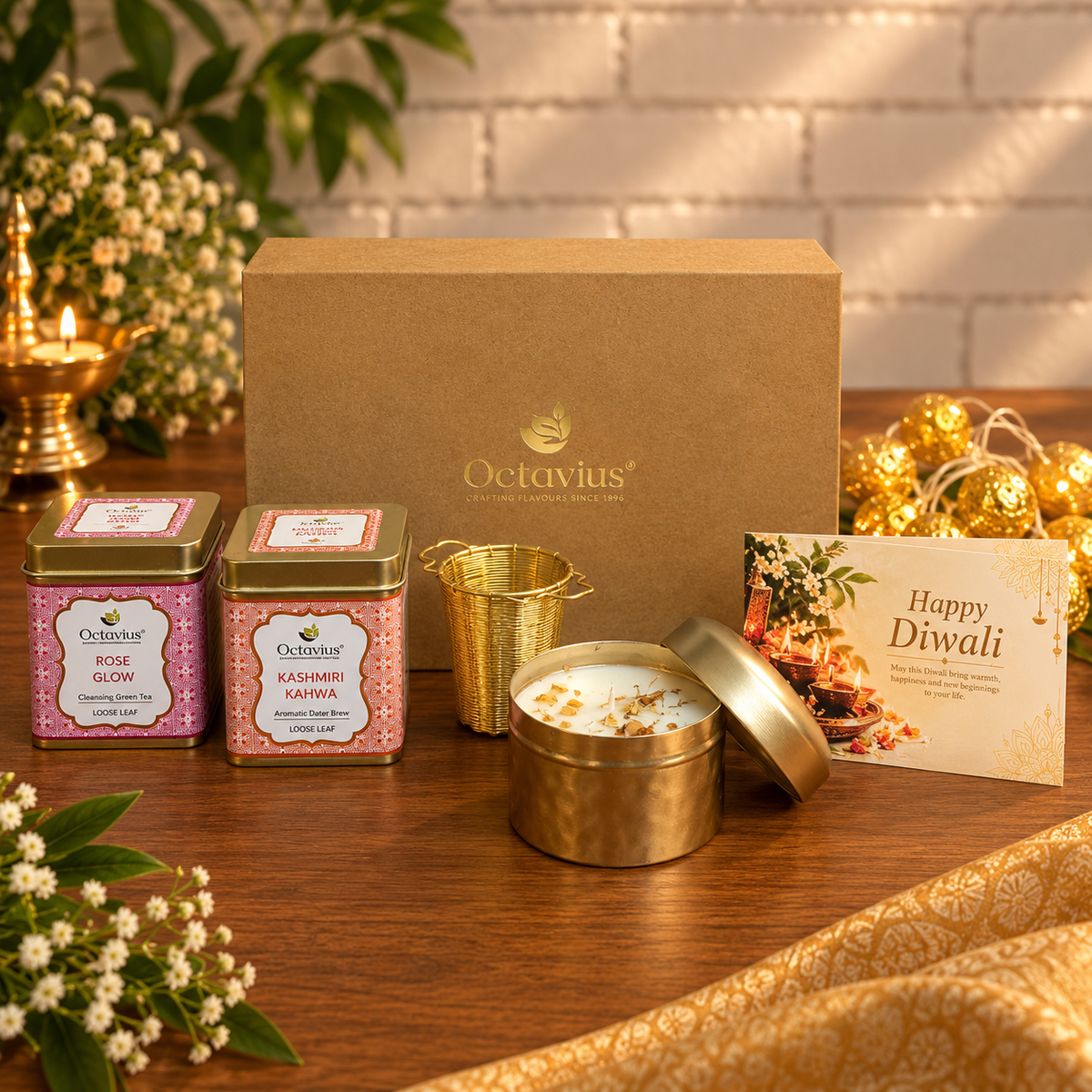 Shubh Deep Diwali Tea &amp; Festive Gift Hamper