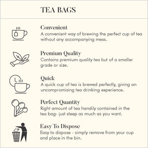 
                  
                    Load image into Gallery viewer, Darjeeling black tea - 50 Enveloped Teabags
                  
                