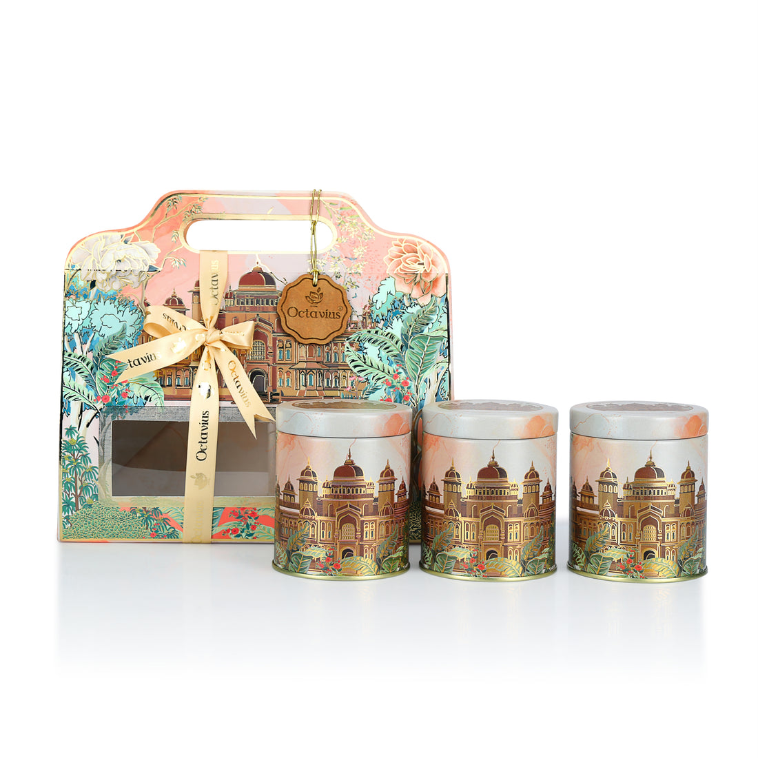 THE GRAND TEA COLLECTION– Floral Wellness Affair (3 Tins- Loose Leaf)