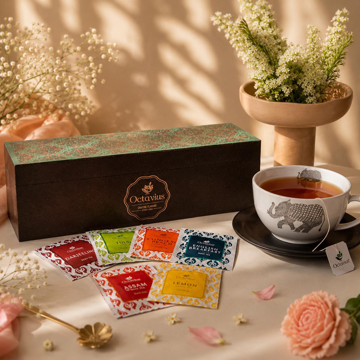Personalized Tea Hampers