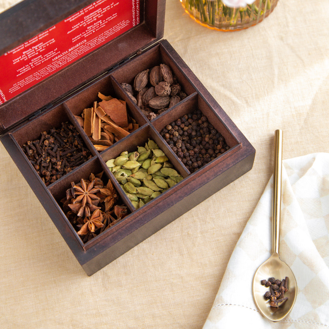 Indian Spice Collection-6 Assorted Indian Whole Spices 150 gms
