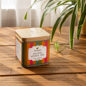 
                  
                    Load image into Gallery viewer, Assorted Wellness Teas (10 Pyramid Teabags)
                  
                