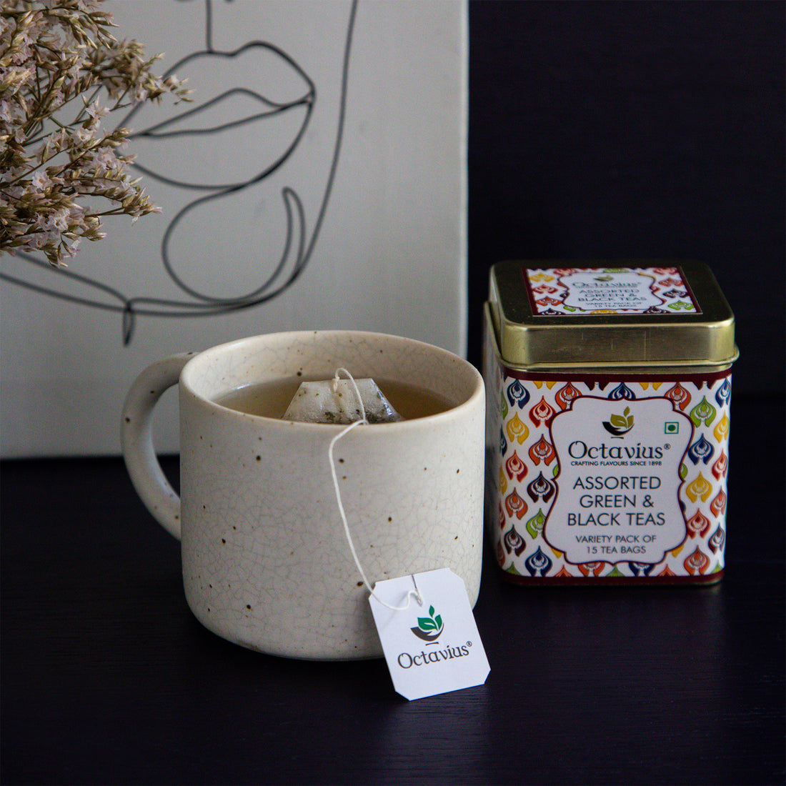 5 Assorted Black & Green Teas