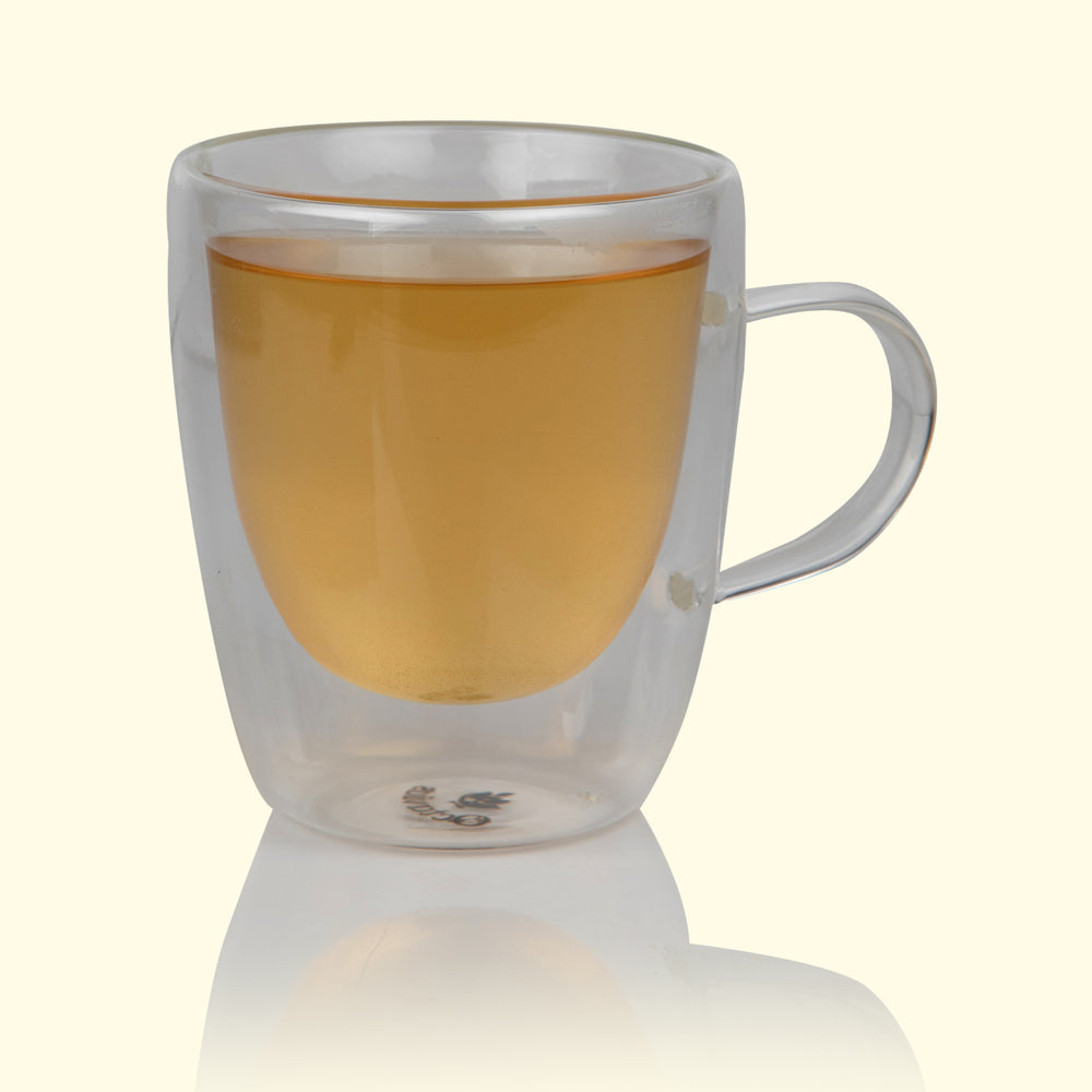 
                  
                    Load image into Gallery viewer, Borosilicate Glass Double Walled Cup with Handle - 250 ML
                  
                
