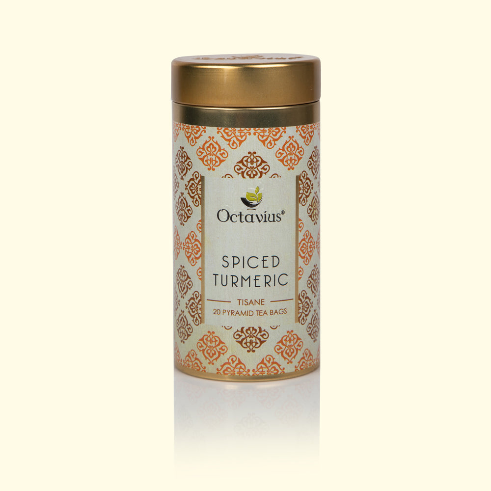 
                  
                    Load image into Gallery viewer, Spiced Turmeric Herbal  (20 Pyramid Tea Bags)
                  
                