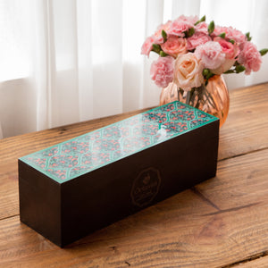 
                  
                    Load image into Gallery viewer, Ornate Floral Art Wooden Box
                  
                