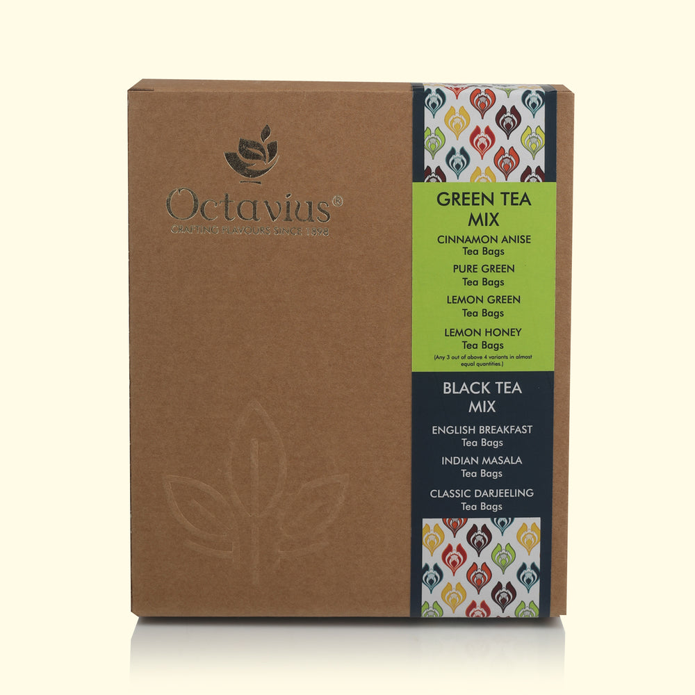 
                  
                    Load image into Gallery viewer, 6 Assorted Black &amp;amp; Green Teas - 100 Teabags Economy Pack
                  
                