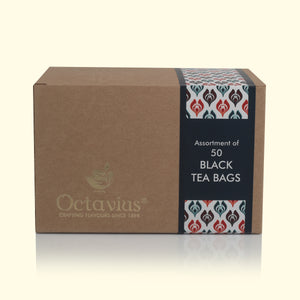 
                  
                    Load image into Gallery viewer, 3 Assorted Black Teas - 50 Teabags Economy Pack - Octavius
                  
                