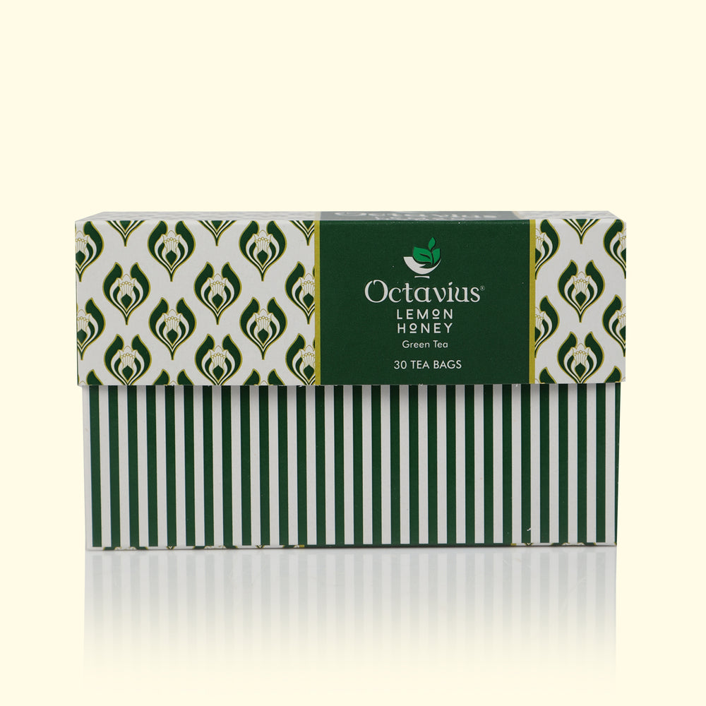 
                  
                    Load image into Gallery viewer, Lemon Honey Green tea - 30 Enveloped Teabags
                  
                