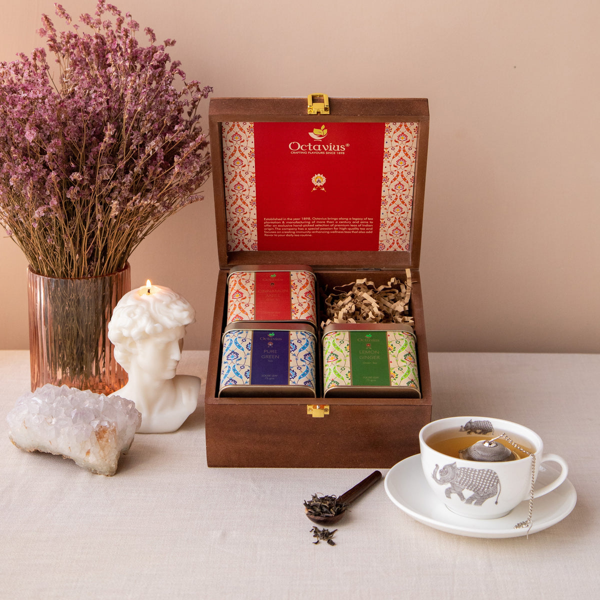 Tea Collection Inside Heritage of India Tea Collection - Classic Antioxidant Burst – Octavius