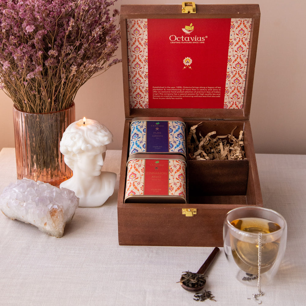 
                  
                    Load image into Gallery viewer, Heritage of India Tea Collection - Green Tea Essentials
                  
                