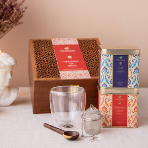
                  
                    Load image into Gallery viewer, Heritage of India Tea Collection - Green Tea Essentials
                  
                