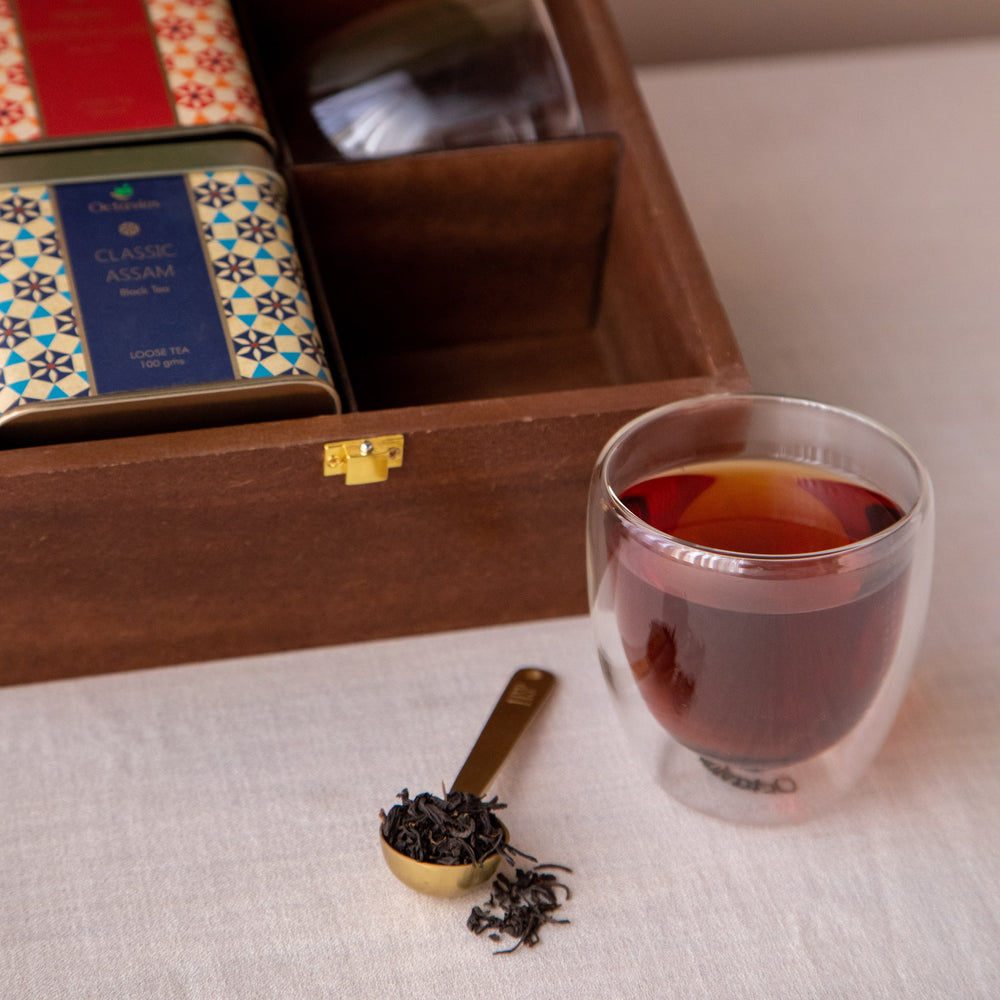 Black Tea Ranges Buy Octavius 2 Assorted Teas & 2 Double wall Glass Online at Best Price ...
