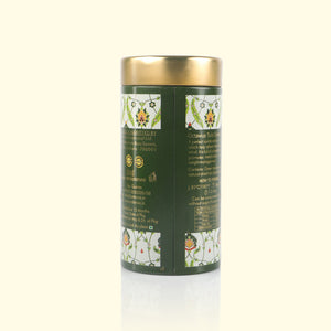 
                  
                    Load image into Gallery viewer, Moringa, Tulsi, Mint Green Tea Loose Leaf - 75 Gms Tin Can
                  
                