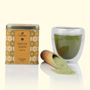 
                  
                    Load image into Gallery viewer, Japanese Lemon Matcha Green Tea Powder
                  
                