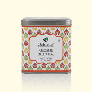 
                  
                    Load image into Gallery viewer, 3 Assorted Green Teas - 25 Teabags
                  
                