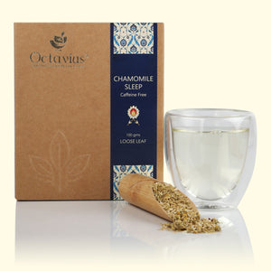 
                  
                    Load image into Gallery viewer, Chamomile Sleep Caffeine free Tea ( Loose Leaf)  - 100 Gms
                  
                