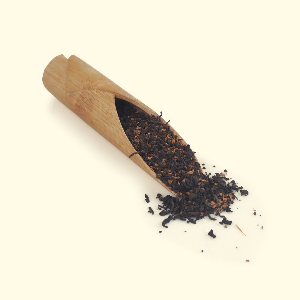 
                  
                    Load image into Gallery viewer, Cinnamon Black Tea Loose Leaf in Kraft Box - 100 Gms
                  
                