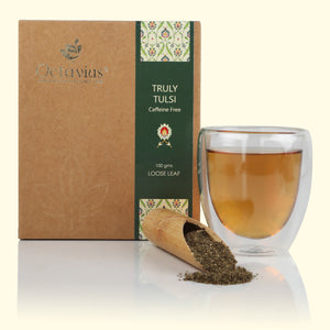 
                  
                    Load image into Gallery viewer, Truly Tulsi Herbal Tea (Caffeine Free)- 100 gms
                  
                