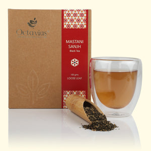 
                  
                    Load image into Gallery viewer, Mastani Sanjh Chai Black Tea Loose Leaf in Kraft Box - 100 Gms
                  
                