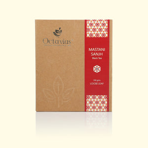 
                  
                    Load image into Gallery viewer, Mastani Sanjh Chai Black Tea Loose Leaf in Kraft Box - 100 Gms
                  
                