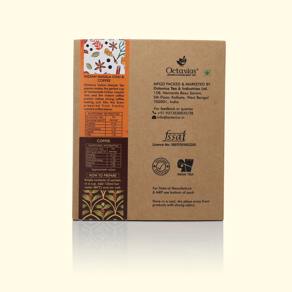 
                  
                    Load image into Gallery viewer, 2 in 1 Instant Premix - Indian Masala and Coffee
                  
                