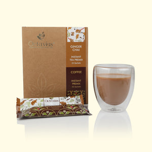 
                  
                    Load image into Gallery viewer, 2 in 1 Instant Premix - Ginger Chai and Coffee 50 Sachets (Economy Pack)
                  
                