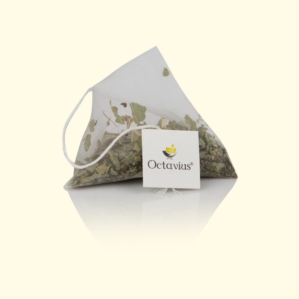 
                  
                    Load image into Gallery viewer, Tulsi Delight - 20  Enveloped Pyramid Tea Bags
                  
                