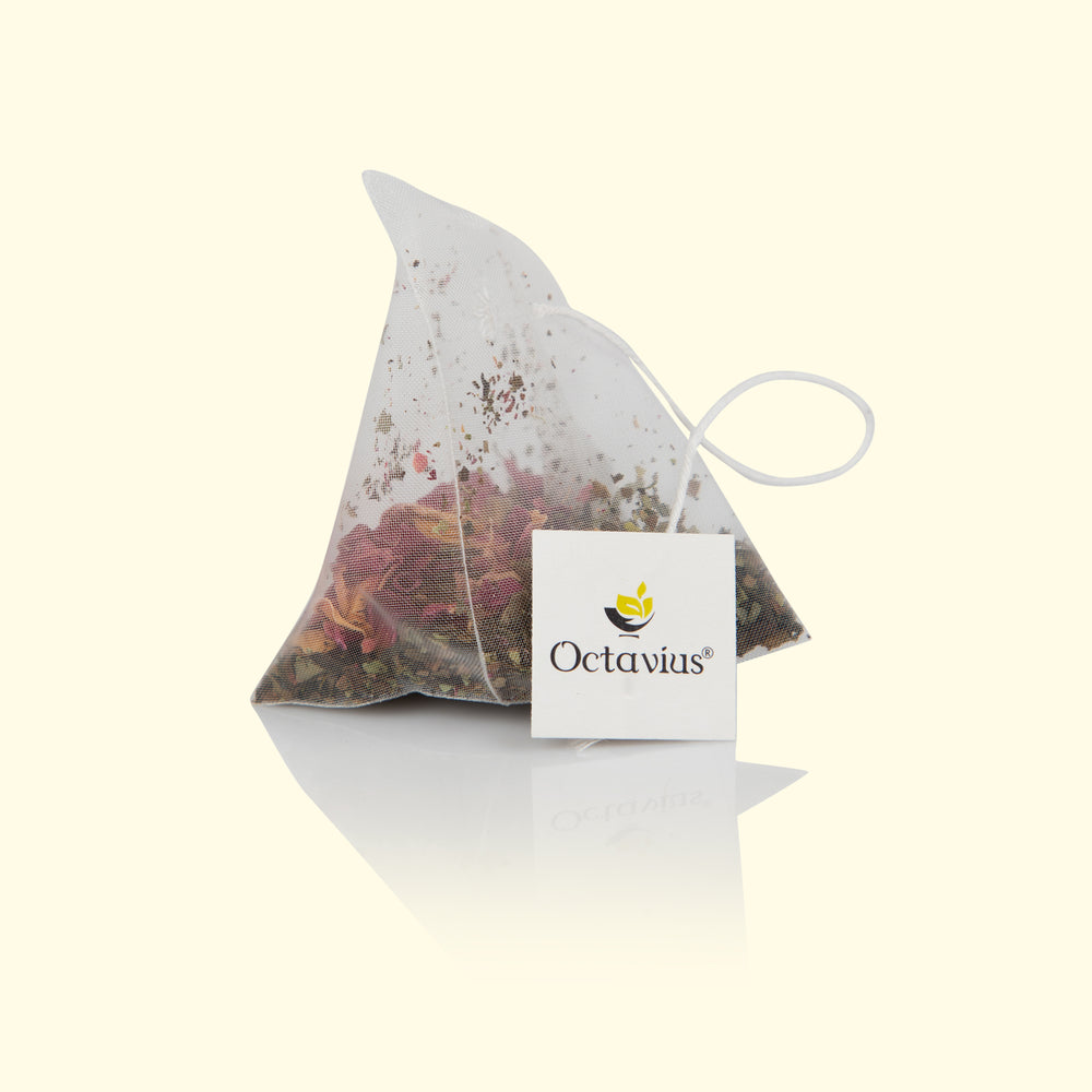 
                  
                    Load image into Gallery viewer, Rose Glow - 20  Enveloped Pyramid Tea Bags
                  
                