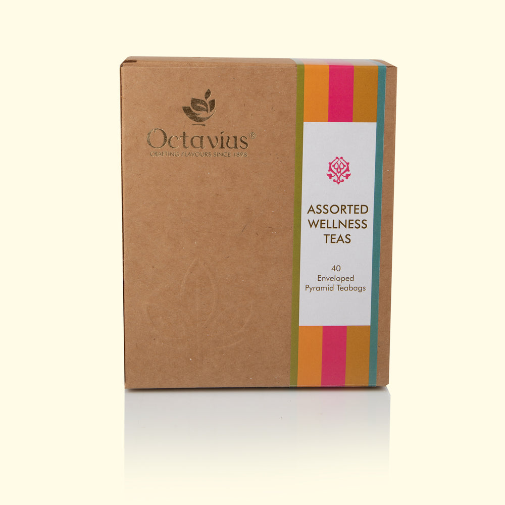 
                  
                    Load image into Gallery viewer, Assorted Wellness Teas   - 40 Enveloped Pyramid Tea Bags
                  
                