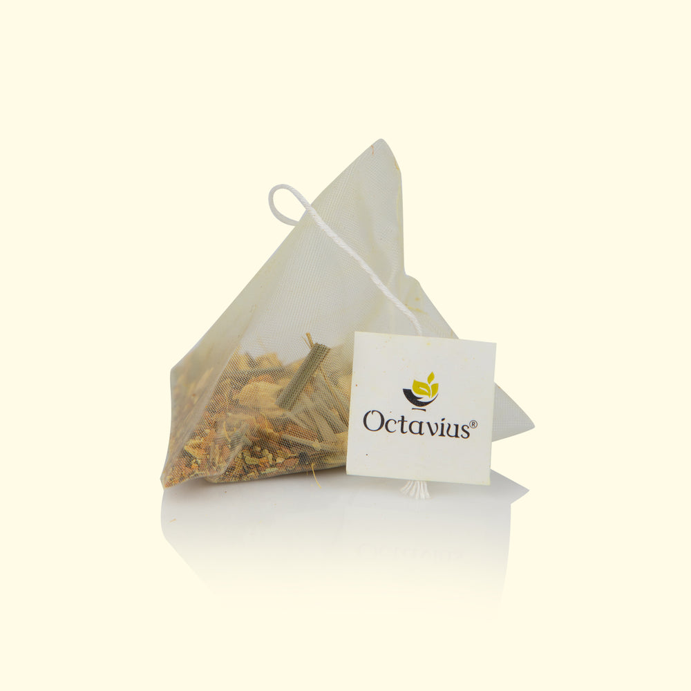 
                  
                    Load image into Gallery viewer, Spiced Turmeric Herbal - 20 Enveloped Pyramid Tea Bags
                  
                