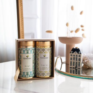 
                  
                    Load image into Gallery viewer, Gourmet Tea Collection-Uplifting Green Infusions (2 Tins)
                  
                