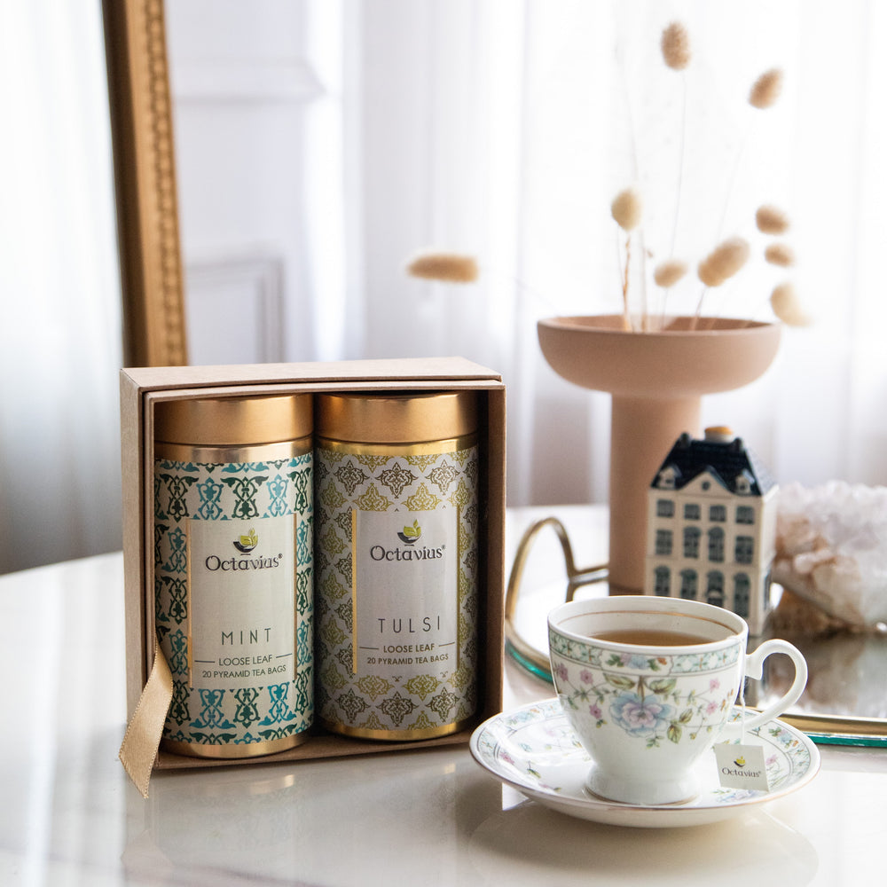 
                  
                    Load image into Gallery viewer, Gourmet Tea Collection-Uplifting Green Infusions (2 Tins)
                  
                