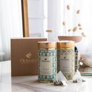 
                  
                    Load image into Gallery viewer, Gourmet Tea Collection-Uplifting Green Infusions (2 Tins)
                  
                